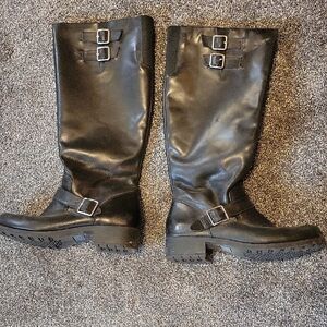 Softwalk Women's Black Knee High Boots